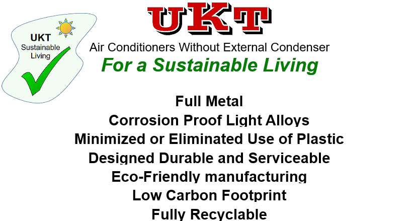 UKT Air Conditioners For a Sustainable Living Green and Low Carbon Practice