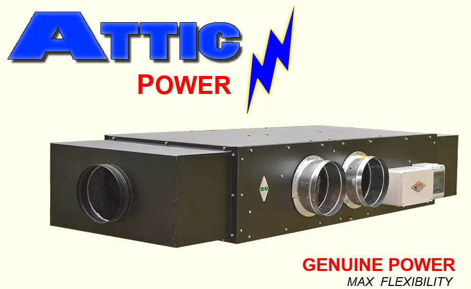 ATTIC TWIN COMPRESSORS AIR CONDITIONER Without External Condenser Ideal in the Ceiling Attic Floor Basement