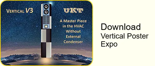UKT Poster Expo Vertical HVAC Without External Condenser